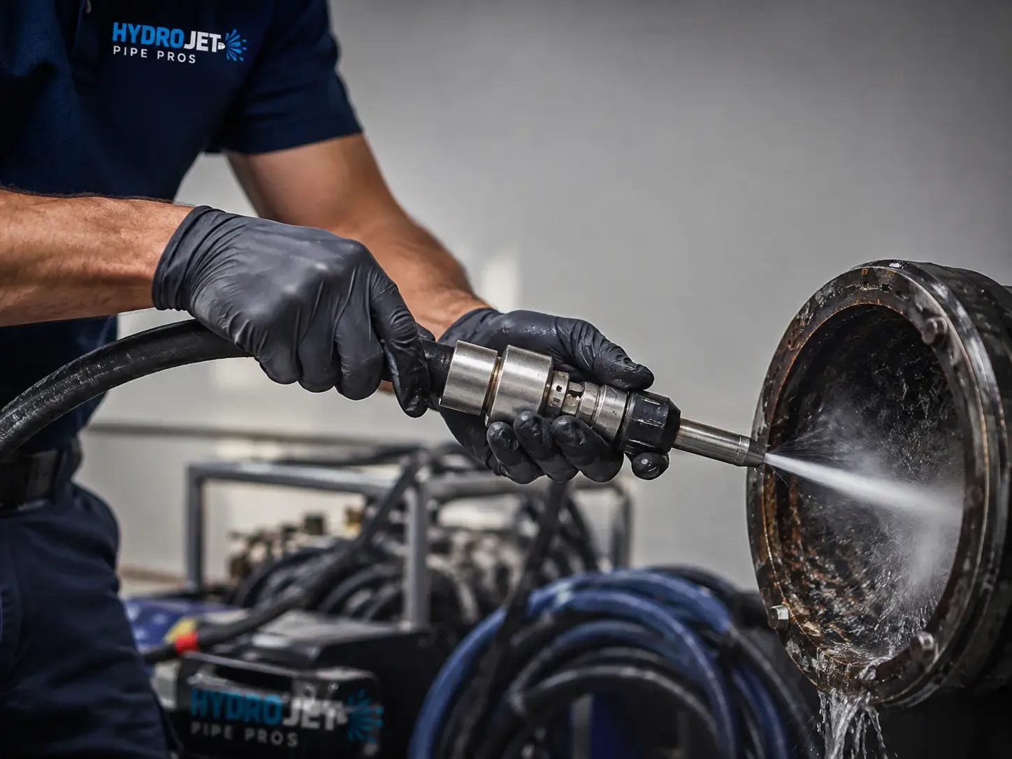 Hydro Jet Pipe Descaling in Langley, WA